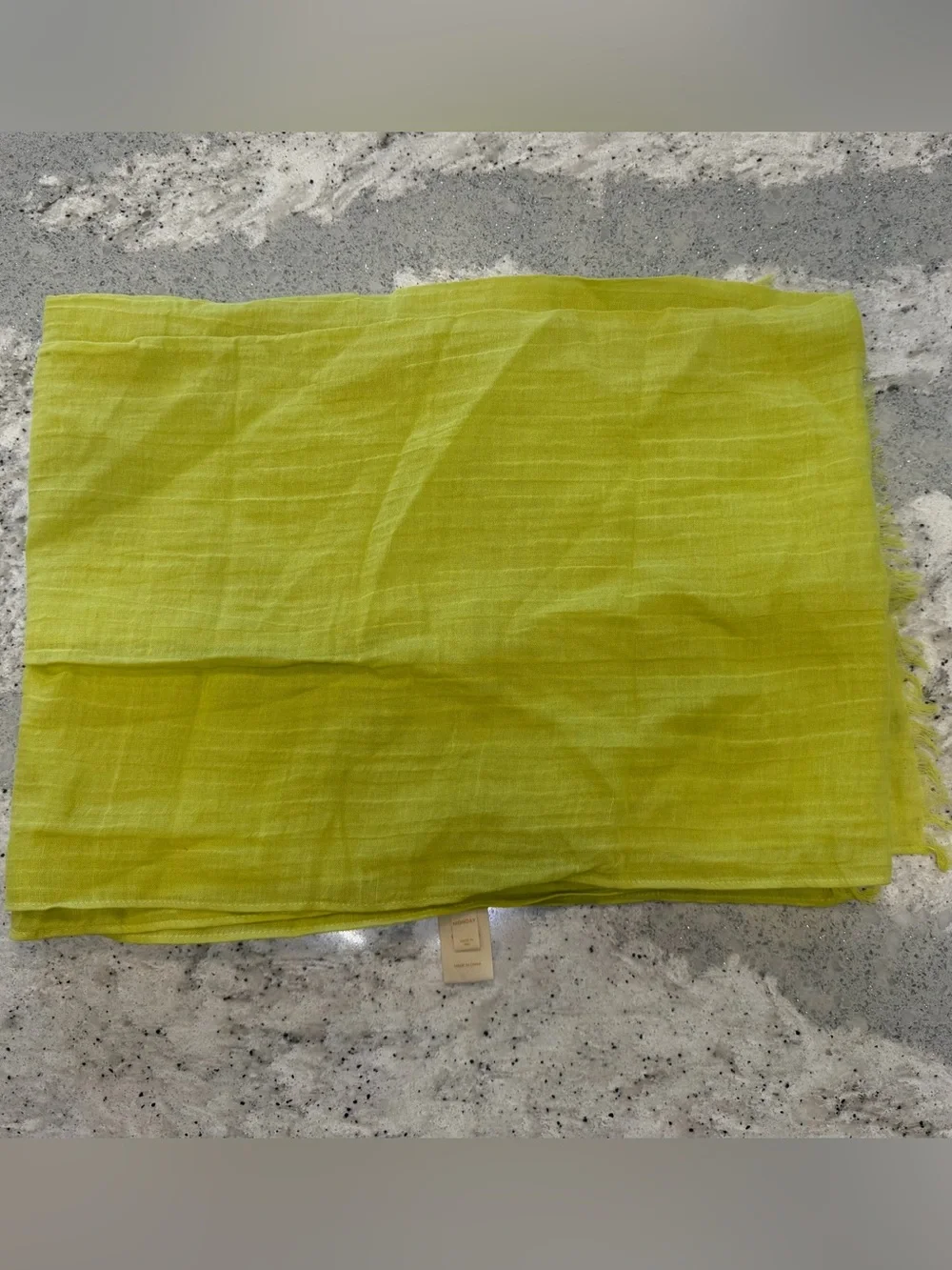 Monday Swimwear MYKONOS SARONG - LEMONGRASS CRINKLE LINEN